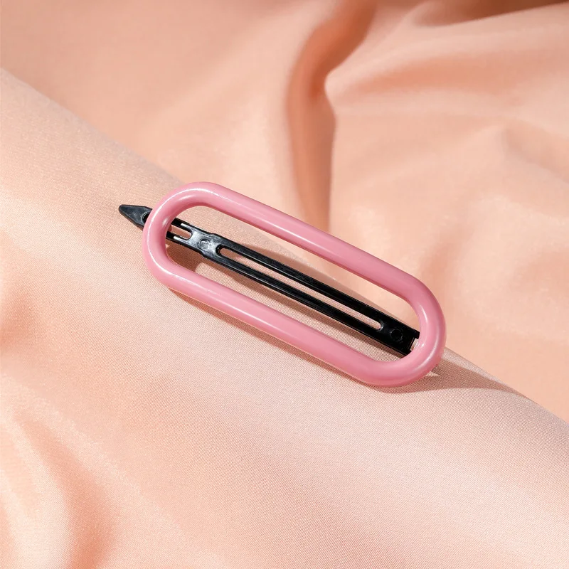 1 шт. модная акриловая заколка для волос с геометрическим узором элегантные