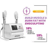 2021 latest hiemt ems muscle stimulator emslim body slimming machine to electromagnetic muscle trainer beauty equipment ce