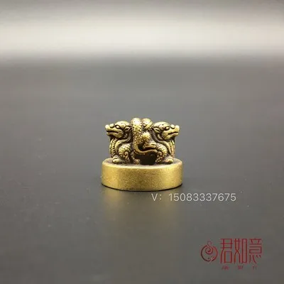 Антикварное круглое Латунное уплотнение Shuanglong