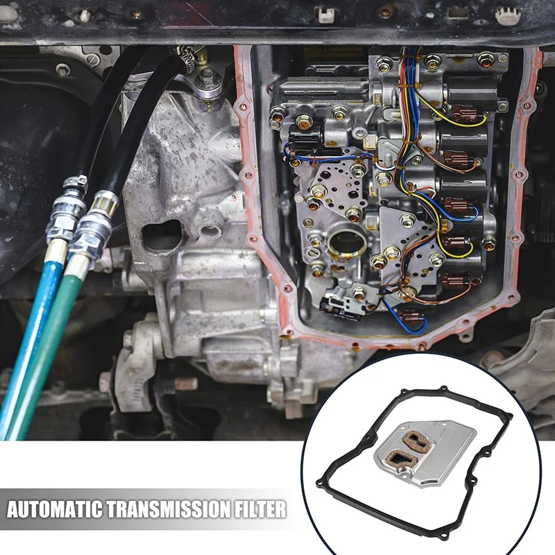 

Oil Strainer Automatic Transmission Oil Filter with Pan Gasket Kit for BMW MINI Clubman Clubvan 24347566358