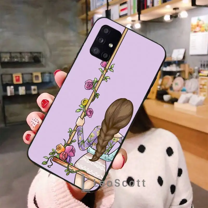 

Girls Bff Best Friends Forever Always Phone Case For Samsung A40 A31 A50 A51 A71 A20E A20S S8 S9 S10 S20 Plus note 20 ultra