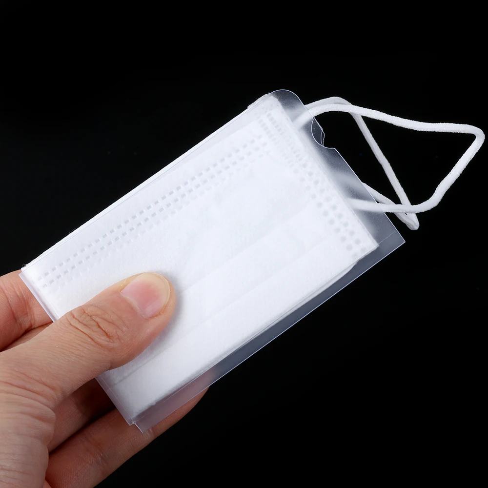 Портативный одноразовый контейнер для маски 1 шт. хранения одноразовой