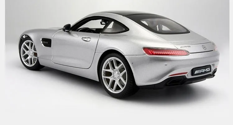 Масштаб 1:18 Merce-Bens AMG GT Модель игрушки для детей Рождественский подарок Прямая поставка сплав супер модель автомобиля Подлинная коллекция