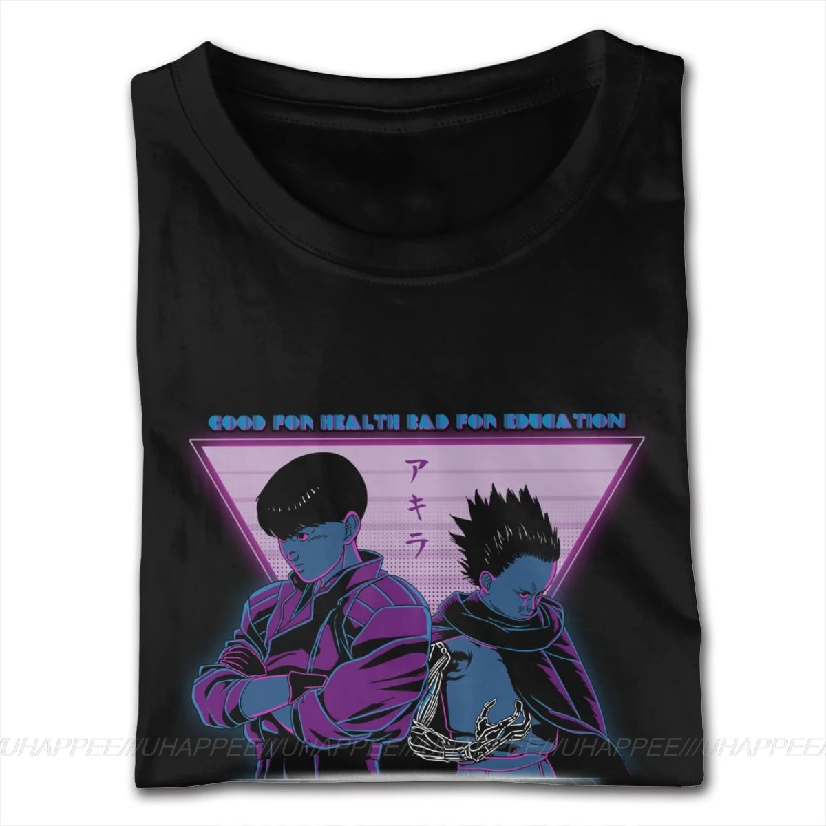 Футболка с геометрическим рисунком для мальчиков аниме Akira Shotaro Kaneda Motorcycle Neo Tokyo 3XL