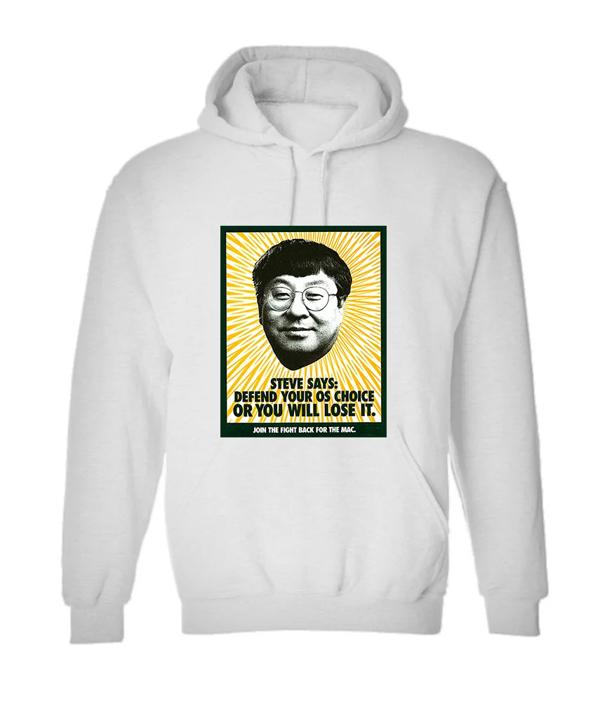 Steve Kahng Tee 1997 MacWorld PowerComputing MacIntosh USA худи для гика с капюшоном Новый Хип Хоп Модный