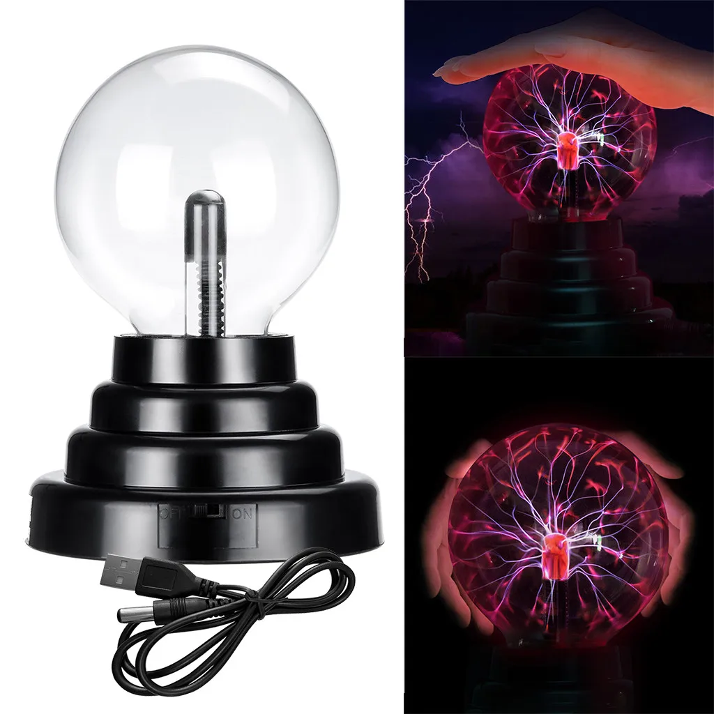 Плазменный шар Atomosphere ночник лава лампа поставка по USB и AAA батареи дети подарок 2020