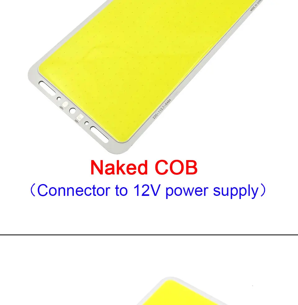 Ultra bright led panel lights 200w cob board lamp with dimmer remote control RC light