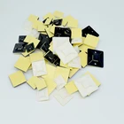 100 шт.-20 шт., самонамоточный держатель для проводов, клейкие Кабельные автомобильные зажимы, органайзер для проводов, держатель-фиксатор, зажимы для кабельных стяжек, для организации рабочего стола