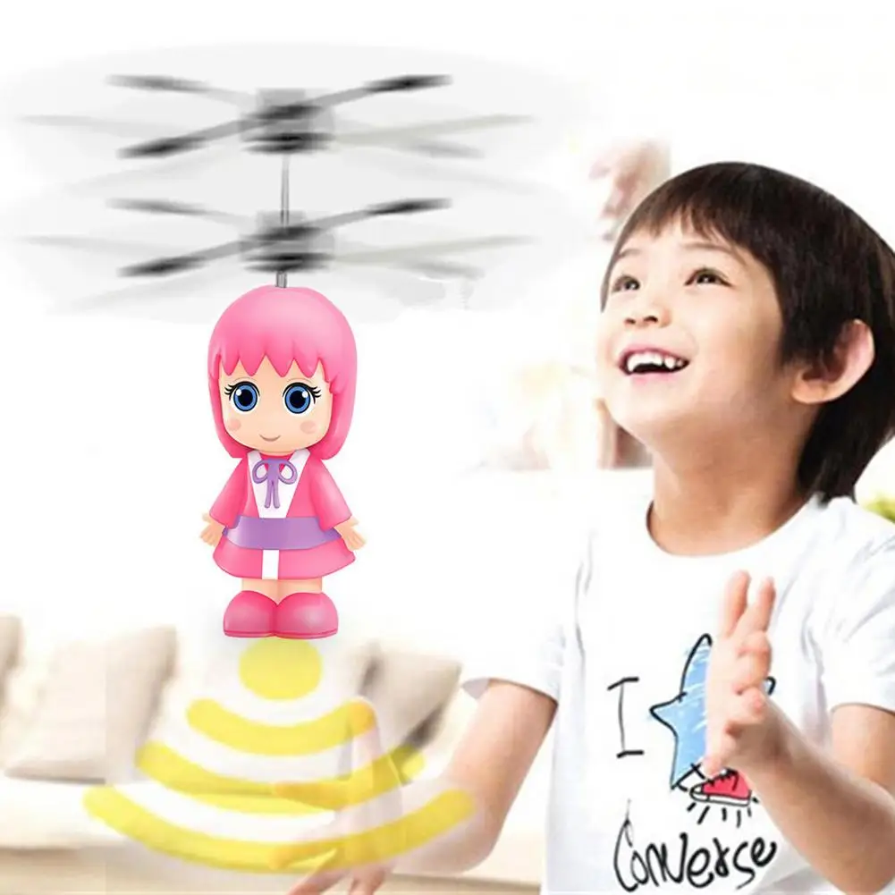 Летающие игрушки перезаряжаемый инфракрасный индукционный зависающий вертолет