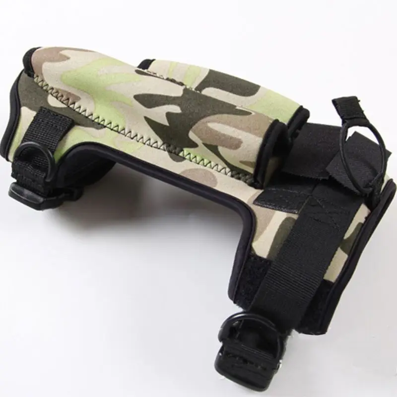 

Scuba Diving Neoprene Knife Wrap Camouflage Sheath Strap Leg Holder 2 Pockets Tech Adjustable Dive Gear