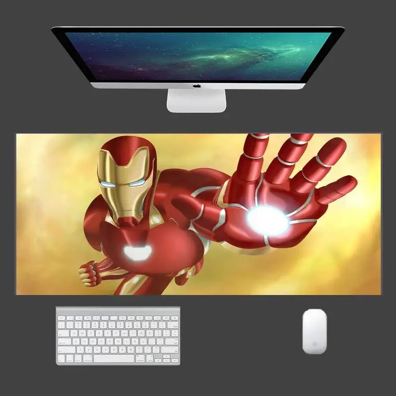 

Disney Spiderman mouse pad gaming Mouse pad pc mats computer mouse mat mousepad rgb gamer accessories mouse pad xxl pads anime m