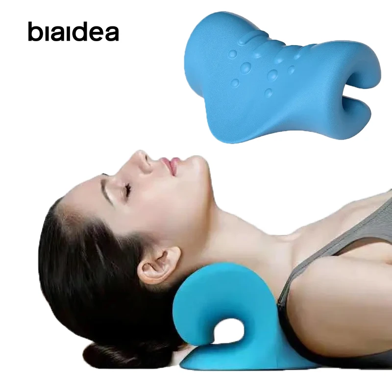 C-Rest Cervical Spine Stretching Gravity Muscle Relax Traction Neck and Shoulder Massage Pillow Pain Relief Chiropractic Correct