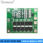 Turmera 4S 40A Стандартная BMS 14,4 В 16,8 в 18650 21700 26650 литиевая батарея защищенная плата для шуруповерта и налобного фонаря