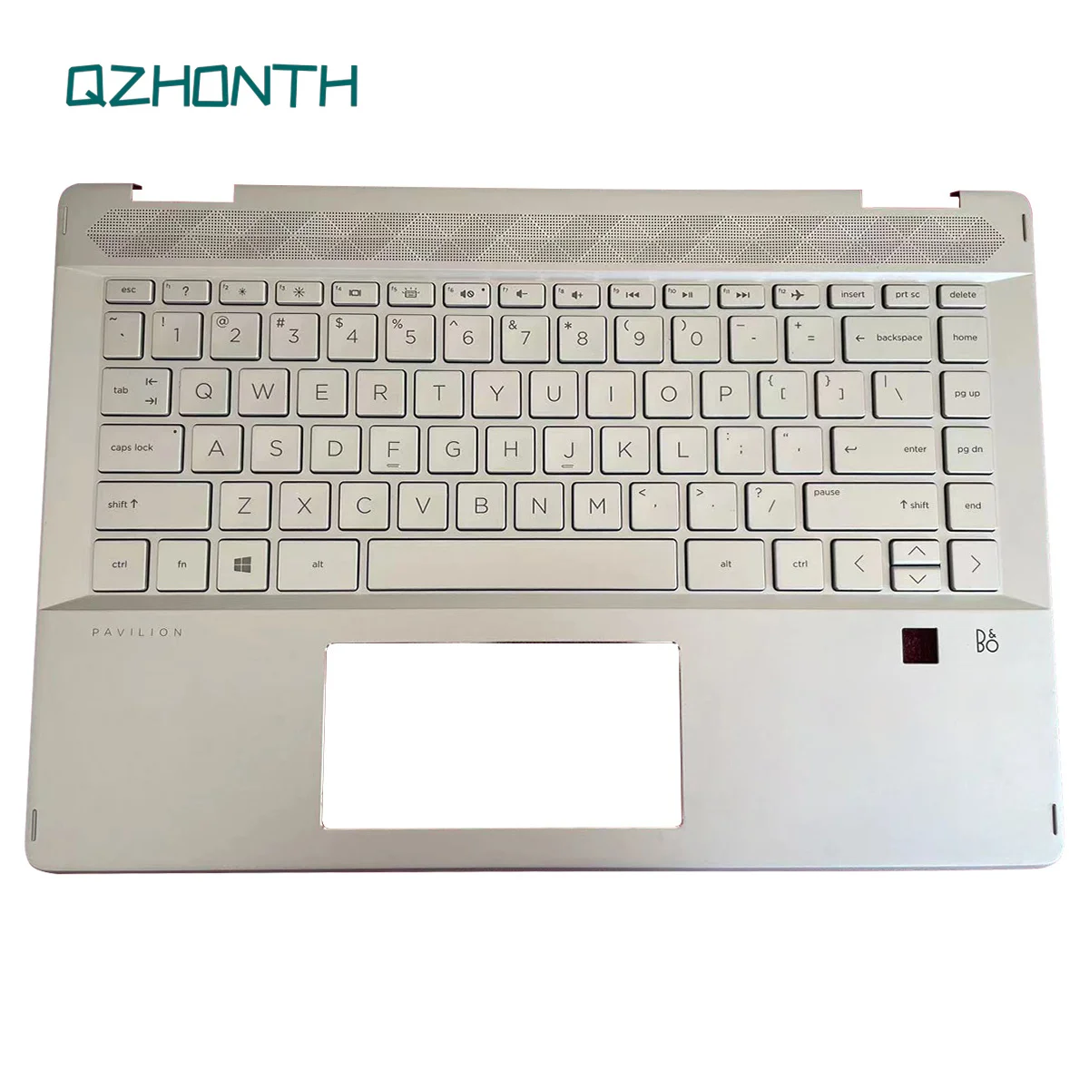 

New For HP Pavilion X360 14-DH 14M-DH Palmrest Upper Case with Backlit Keyboard Silver L53785-001