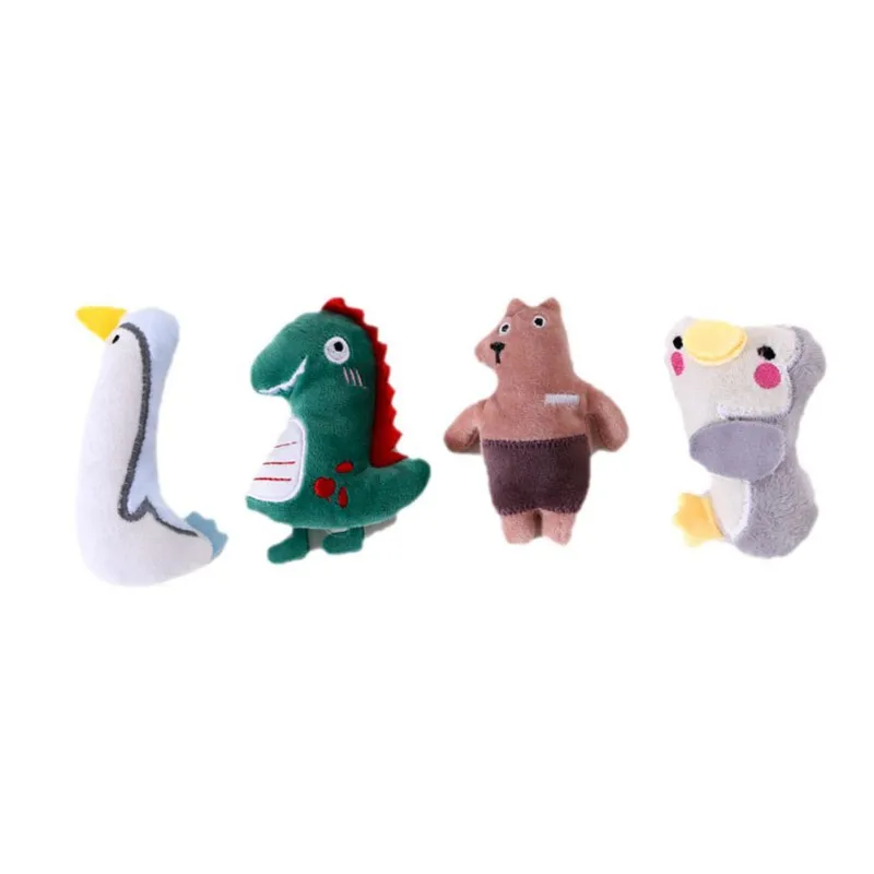 

Cat Toy Set Funny Pet Interactive Dinosaur Bear Mint Toy Teaser Kittens Toys Goods Cats Games Accessories Supplies