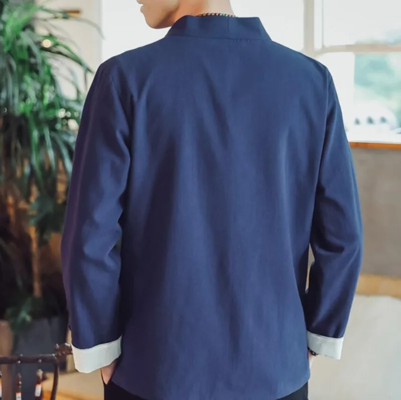 #4211 Весна 2021 черные/синие/серые кимоно куртка для мужчин на каждый день в