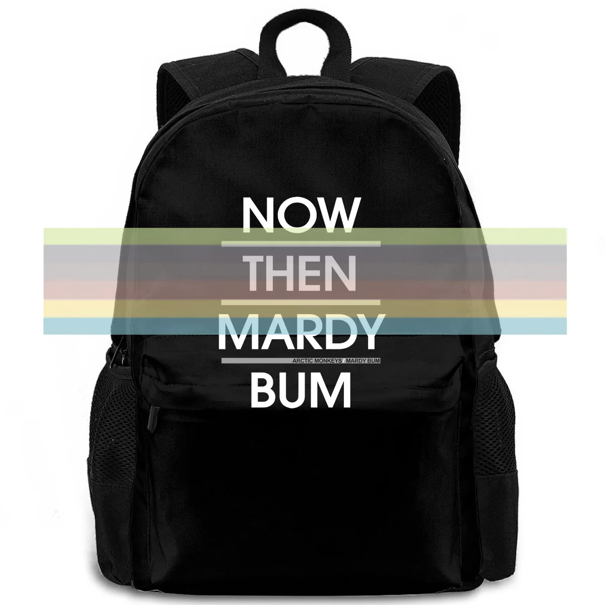 

Music Threads Unofficial Arctic Monkeys Now Then Mardy Bum Black Crew New Cool women men backpack laptop travel school