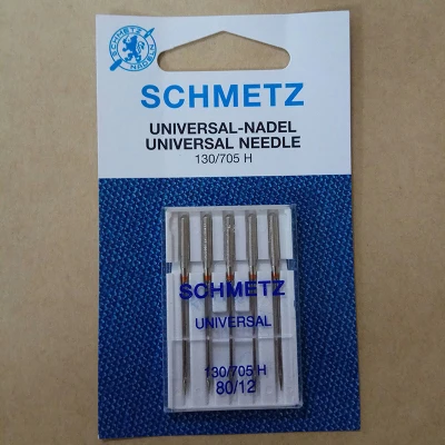 5 шт. SCHMETZ универсальные иголки HA x 1130/705H 15x1 Размеры #9 #11 #12 #14 #16 #18 1 для singer juki brother