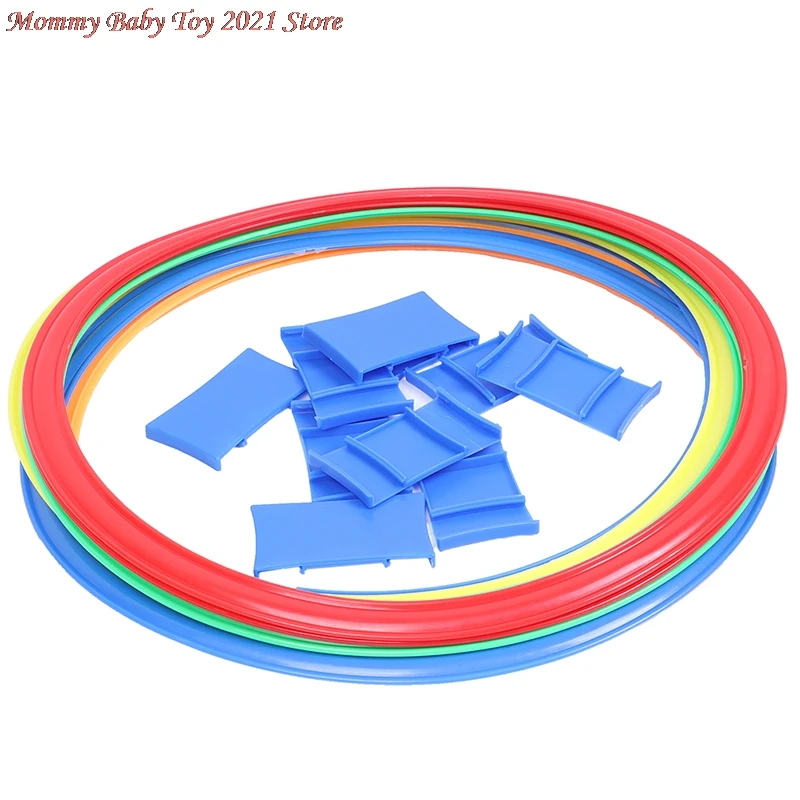 

10Pcs high quality Hopscotch Rings Hoops Play Lattice Jump Sensory Fun Garden Games 2 sizes