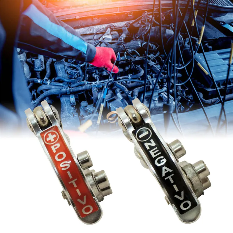 1 пара автомобильных аккумуляторных терминалов коннектор для главного кабеля