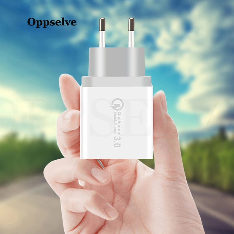 Зарядное устройство Oppselve с несколькими USB-портами и поддержкой быстрой зарядки 30