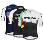 Новая велосипедная сезон STRAVA, профессиональная велосипедная Джерси, мужская летняя велосипедная футболка, велосипедная одежда