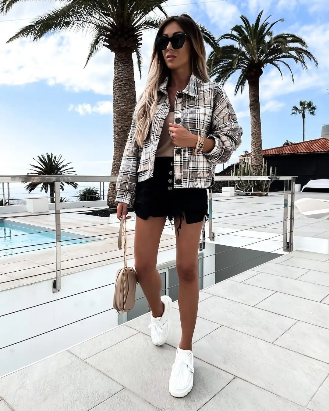 

Женская клетчатая блузка с длинным рукавом, осенне-зимняя свободная повседневная куртка в стиле ретро