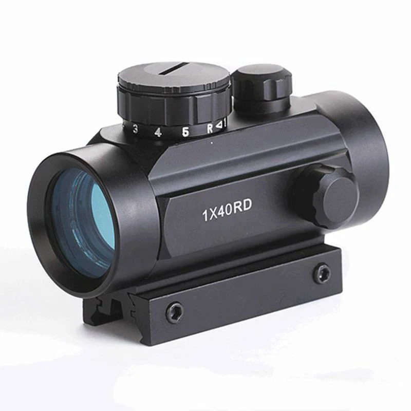 Тактический Оптический прицел 1X40 с красно зеленой точкой охотничий подходит для