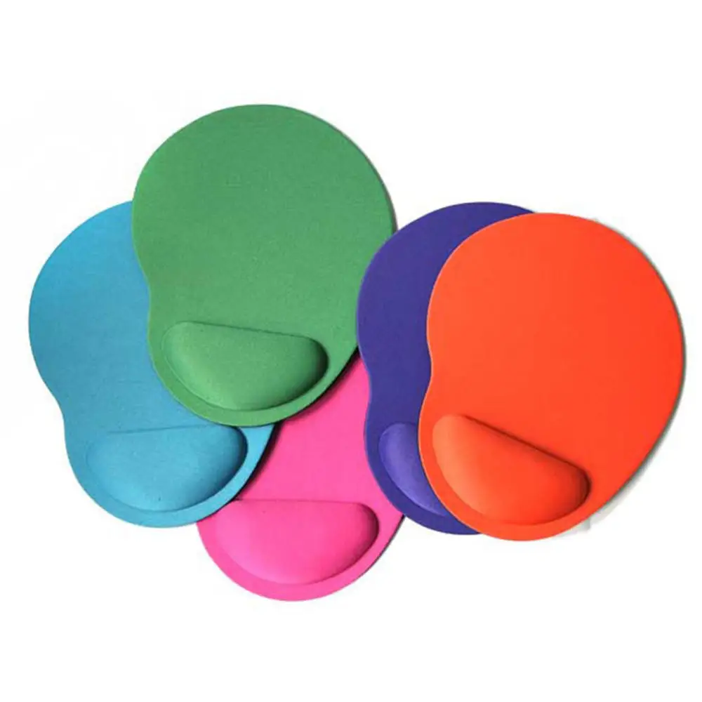 

1Pc Wrist Protect Optical Trackball PC Laptop Thicken Rubber Mouse Pad Wrist Support Fashion Comfort Mouse Pad Mat for Game New