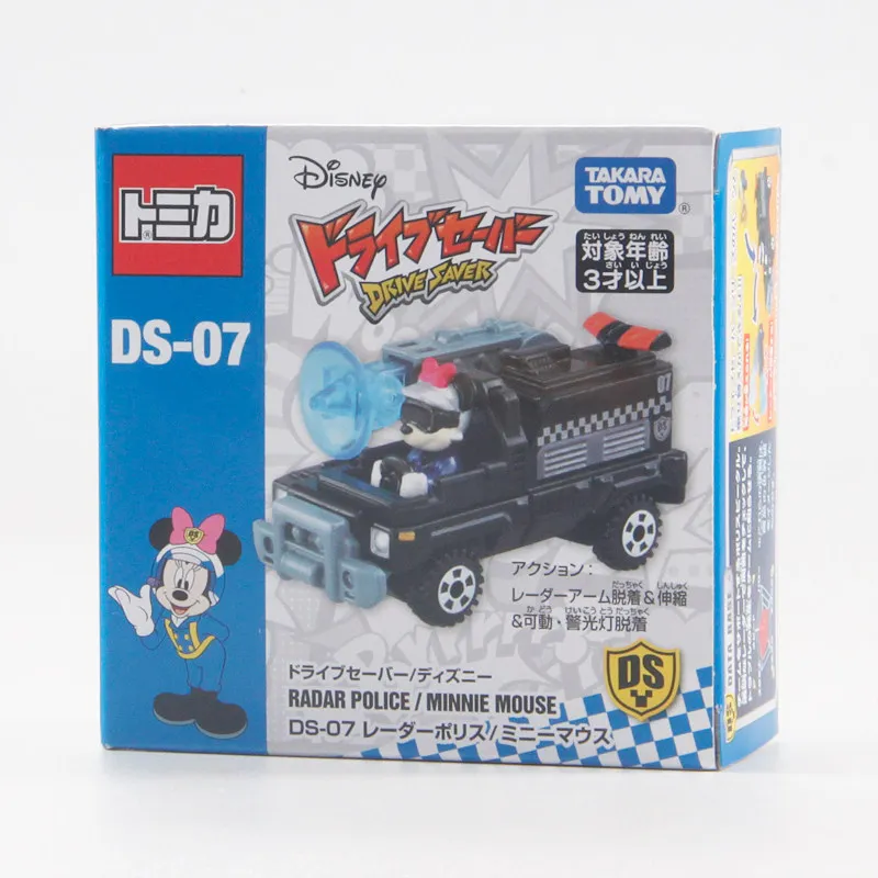 Takara Tomy Tomica DS-07 PADAR POLICE/Минни Маус металлический Литая машина | Игрушки и хобби