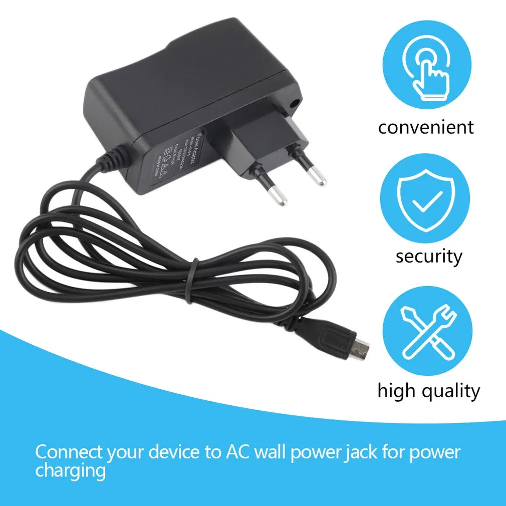 5В 2А разъем питания Универсальный Micro USB адаптер зарядного устройства для Raspberry Pi B