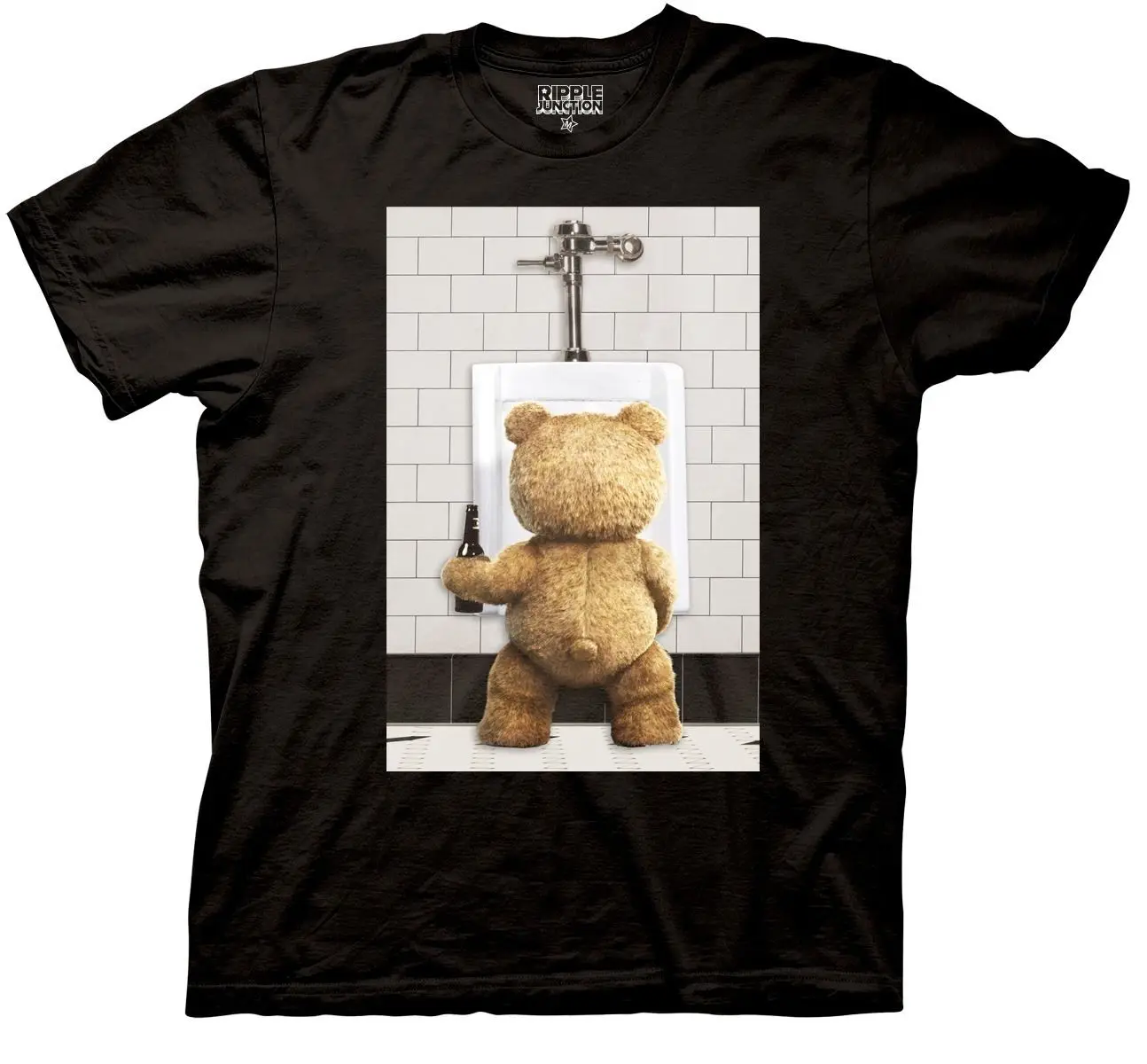 Ted Movie писсуар фото лицензионный для взрослых Футболка мультфильм футболка
