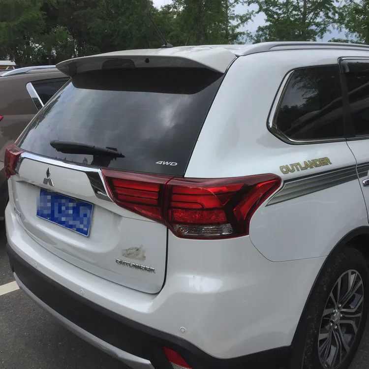 Спойлер для Mitsubishi Outlander 2014 2015 2016 ABS Материал заднее крыло автомобиля праймер цвет