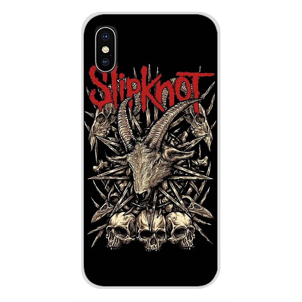 Punk Rock Slipknot Heavy Metal Band Phone Skin Case For Xiaomi Mi4 Mi5 Mi5S Mi6 Mi A1 A2 5X 6X 8 9 Lite SE Pro Max Mix 2 3 2S | Мобильные