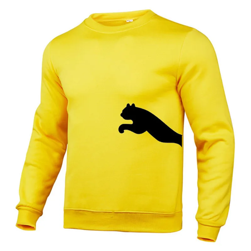 

New brand men's and women's spring and autumn leisure sports Pullover men's sports fitness brand clothing Sweatshirt