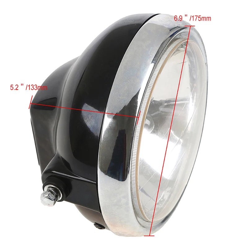 Posbay 7 &quotмотоциклетные фары дальнего/ближнего света янтарные лампы для Harley Suzuki