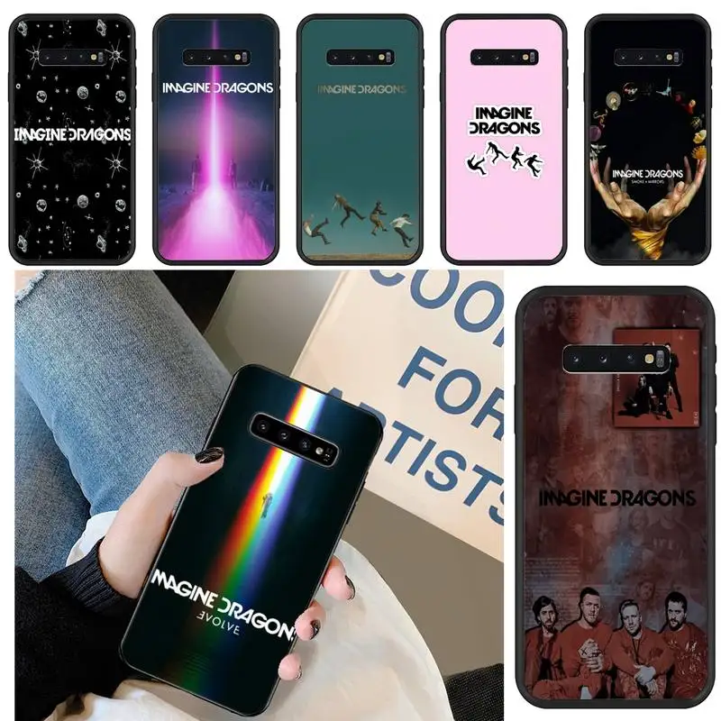

Rock Magine Dragons Phone Case For Samsung Galaxy S6 S7 Edge Plus S8 S9 S20Plus S20ULTRA S10lite 2020 S10 Cove Fundas Case