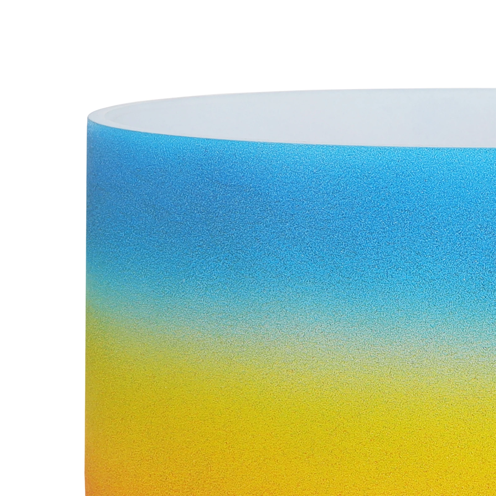 CVNC 8 &quotNote G горла чакра цвета радуги Матовый Кварцевый Поющий чаша|Колокольчики и