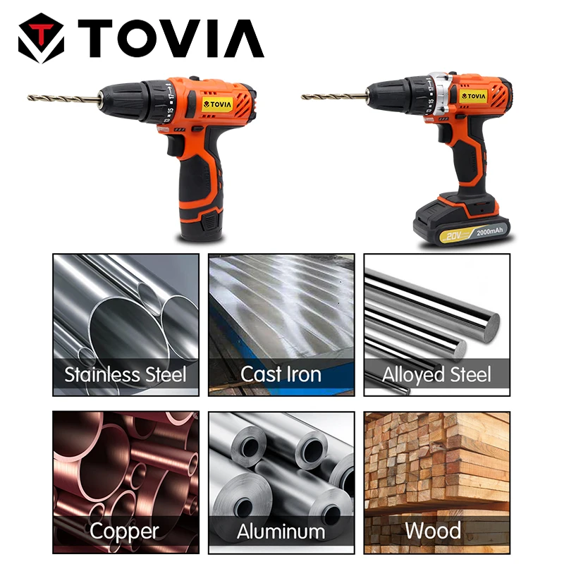 

13pcs HSS Cobalt Coated Twist Drill bit M35 Metal Drill Bit Drill Wood Stainless Steel Hole Cutter Round Shank Drill Bit