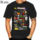 Футболка Bet, Мужская футболка с надписью How I Met Your Mother, хлопковая футболка, Мужская футболка с коротким рукавом, большая графическая Милая Пляжная футболка 010448