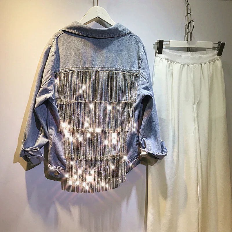 LANMREM 2020 Весенняя модная трендовая новая уличная куртка с длинным рукавом и