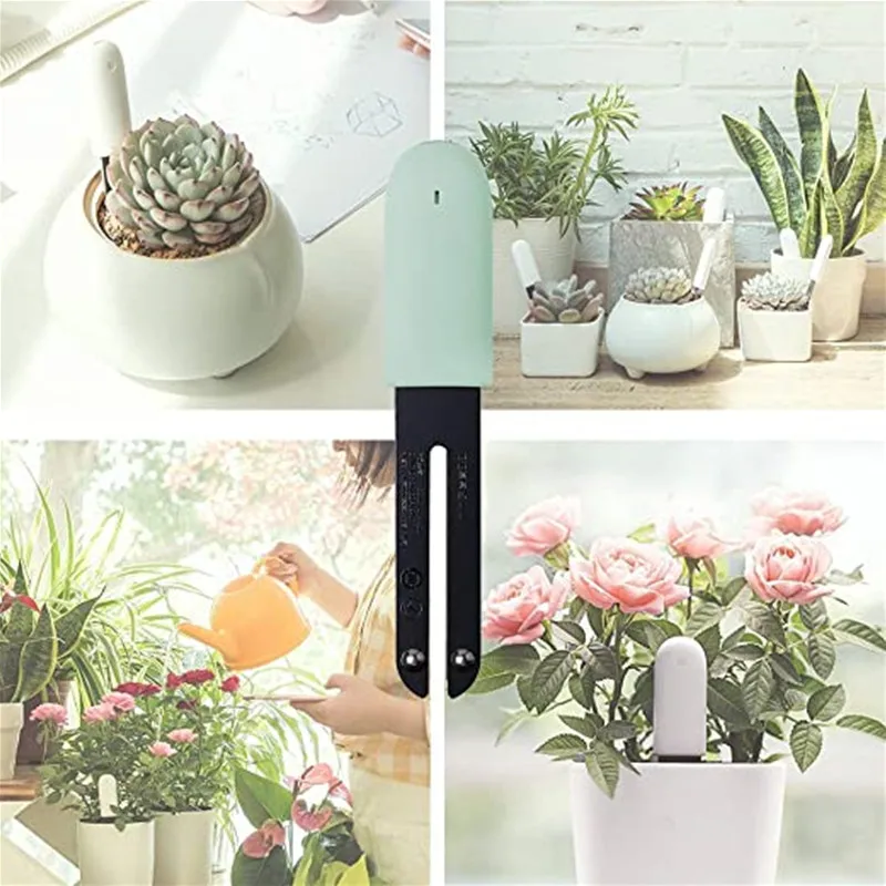 

HHCC Original Xiaomi Flower Monitor Plants Grass Soil Water Light Smart Tester Sensor Garden Digital Bluetooth link mobile phone