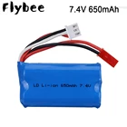 7,4 V 650mAH 14500 для Syma F1 вертолет дистанционного управления RC самолет Lipo 2s литий-ионный аккумулятор 14500 15C rc Квадрокоптер игрушки части