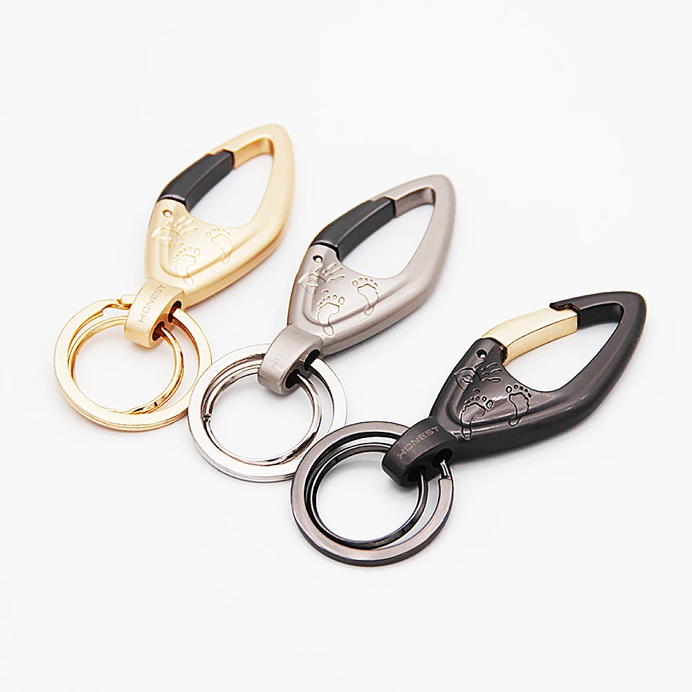 Честный мужской брелок-пряжка для автомобильного ключа кольцо-держатель