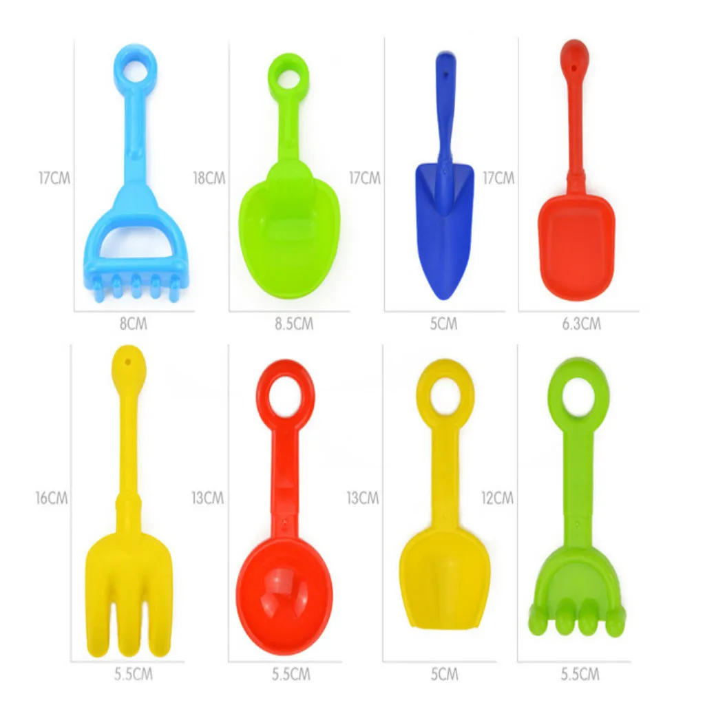 

Summer Beach Toys For Children Sandbox Set Kit Children's Beach Suit, Beach Bucket, Car, Watering Can, Shovel, Rake And Sand