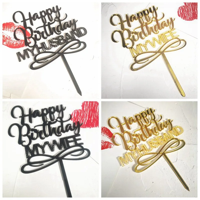 Креативная Новинка распродажа вставка для торта на день рождения карточка