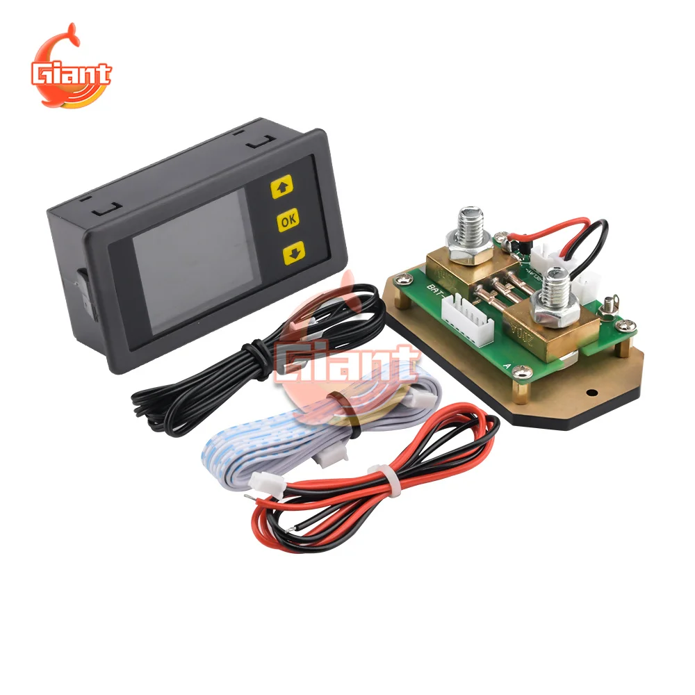 

100A 6 ~ 75V/0V ~ 120V 4.5 Voltammeter Monitor Output Voltage And Current And Also Battery Charge And Discharger Dropship