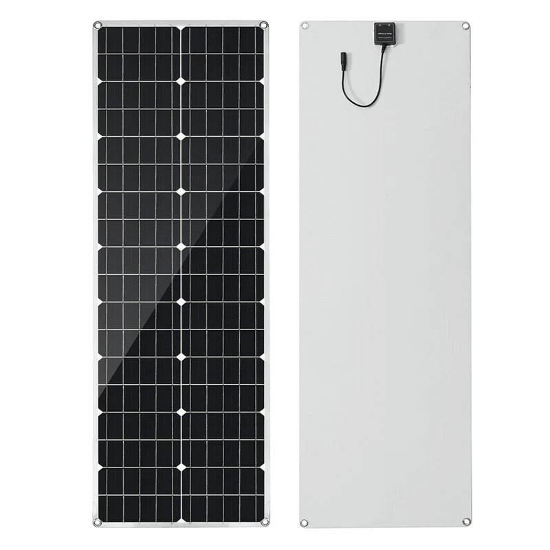 KINCO100W солнечная панель 18 в Гибкая монокристаллическая Кремниевая солнечная панель для наружного велоспорта альпинизма пешего туризма кемпинга солнечная батарея
