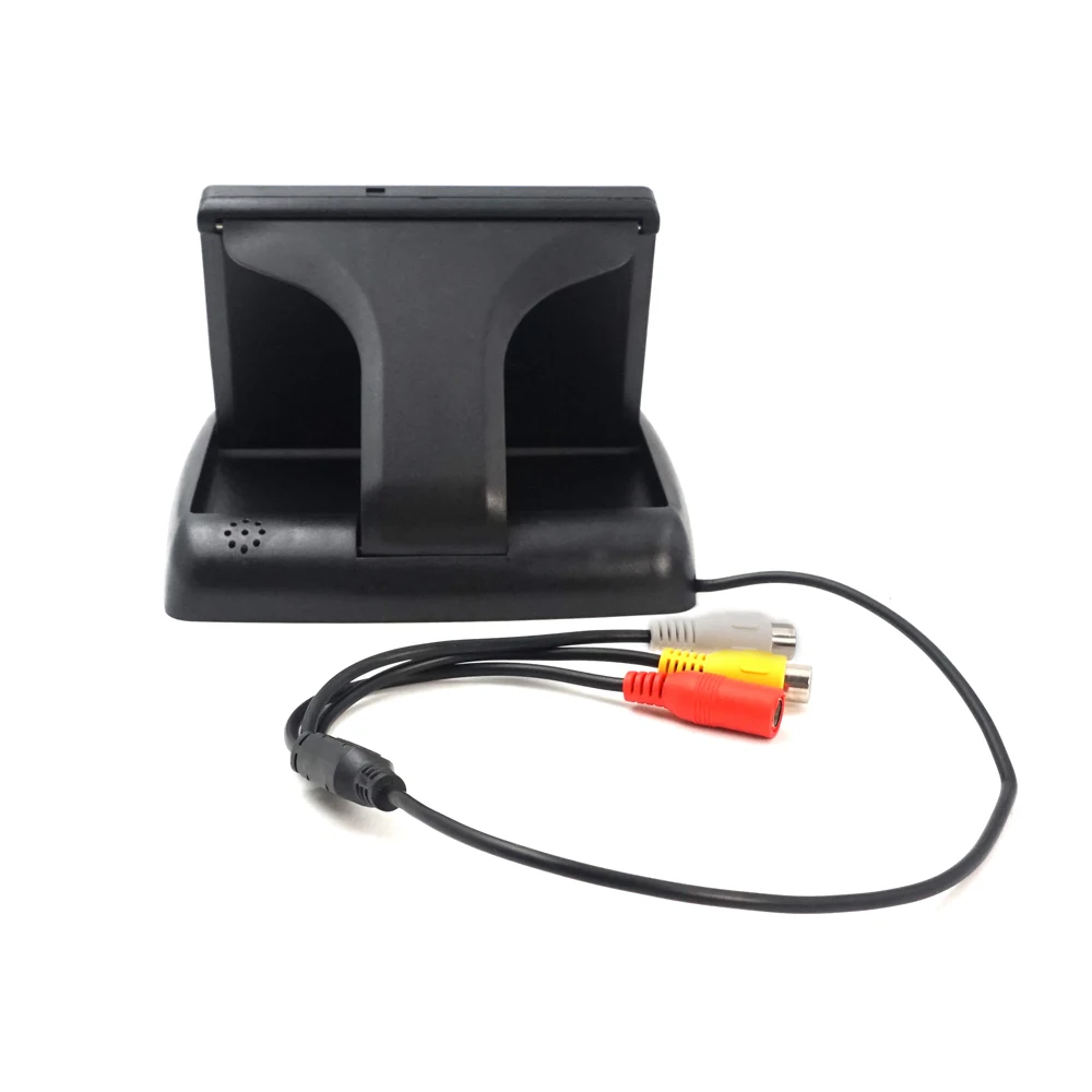 Carsanbo Wireless Rear View Camera Vehicle Foldable Monitor Video System Car Parking Monitor With Reverse Camera Optional