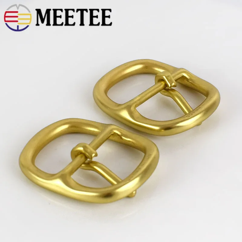 Однотонные латунные пряжки для ремня женщин металлическая пряжка с язычком